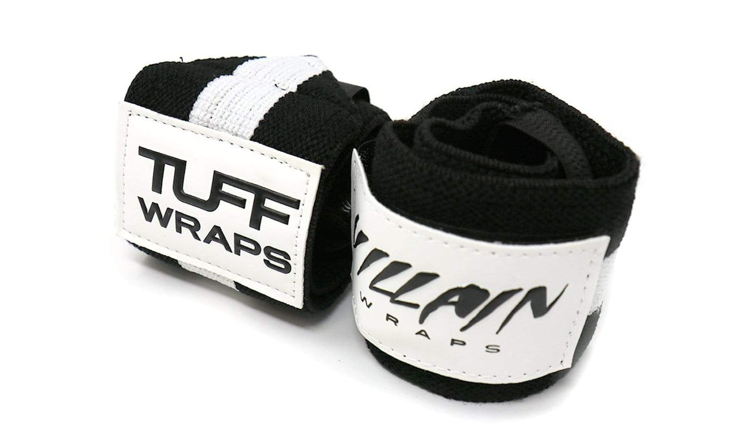 Villain Sidekick Wrist Wraps 16" (Black/White) TuffWraps.com